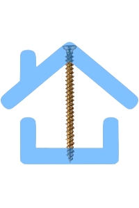 Шуруп по бетону KRANZ 7.5х92, короб (100 шт./уп.)