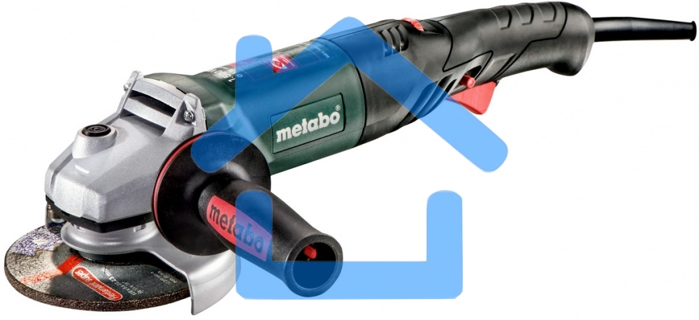 Шлифовальные машины Metabo WEV 1500-125 RT 601243000 шлифмашина угловая 1500вт, 125мм, 11000 об/мин, вес 2.4 кг