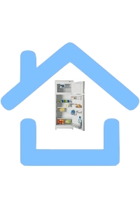 Холодильник Atlant МХМ-2808-90 белый двухкамерный 202/53л морозилка снизу