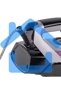 Утюг Galaxy Line GL 6128, фиолетовый с черным, паровой, 2200 Вт, постоянный пар 30 г/мин, паровой удар 140 г/мин, функции: самоочистка, антикапля, антинакипь, функция увлажнения, вертикальное отпаривание, защита от перегрева, индикатор нагрева, керамическ