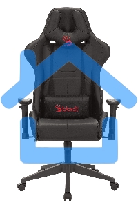 Кресло игровое A4Tech Bloody GC-500, черный, эко.кожа, крестовина пластик