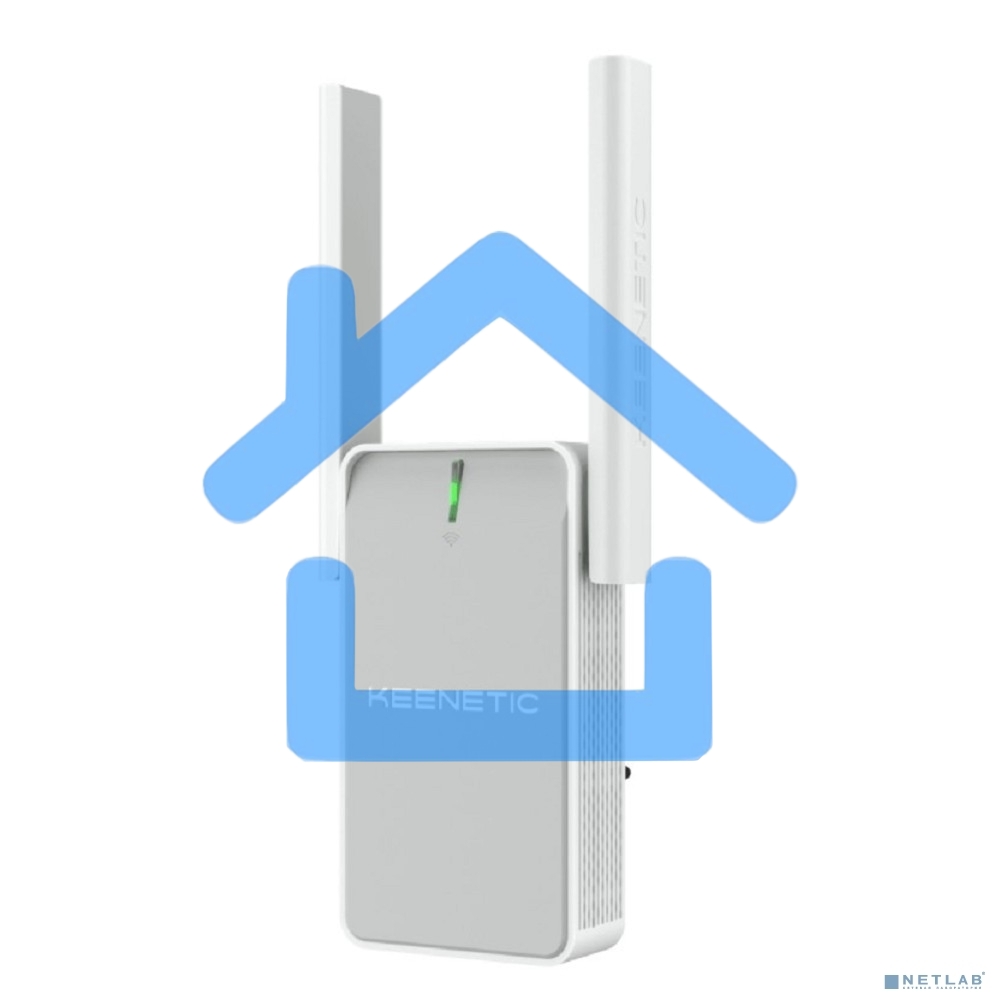 Двухдиапазонный Mesh-ретранслятор сигнала Wi-Fi AC1200 Keenetic Buddy 5 (KN-3311) с портом Ethernet