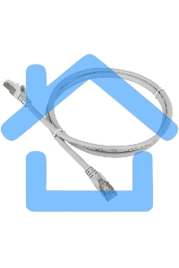 Патч-корд Lanmaster TWT-45-45-0.5/S-GY 10 PCS 0.5м FTP Cat 5e Grey