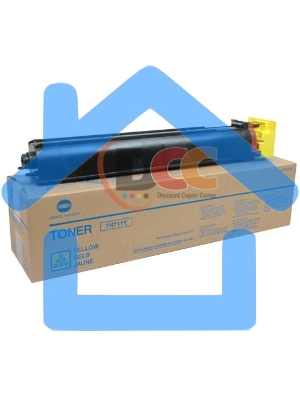 Картридж лазерный Konica-Minolta bizhub C654/754/Pro C754 желтый TN-711Y
