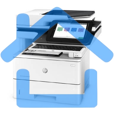 МФУ лазерное HP LaserJet Enterprise M528dn (1PV64A #B19), A4, ч/б, печ. до 43 стр/мин., скан. до 43 стр/мин. (ч/б) 38 стр/мин. (цвет), 1200 x 1200 dpi (печать) 600x600dpi (сканер), USB, RJ-45, Air Print, Mopria