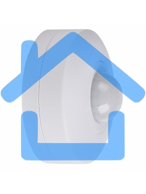 Датчик движения потолочный ДДП 01, 120°/360°, 1200 Вт, 10-2000 Лк, 6 м, 10-420 сек. Rexant