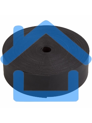 Термоусаживаемая лента с клеевым слоем Rexant 25 мм х 1,0 мм, черная, ролик 5 м, ТЛ-1,0