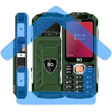 Мобильный телефон BQ 2817 Tank Quattro Power зеленый