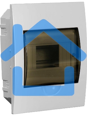 Бокс ЩРВ-П-6 мод. встраив. пластик IP41 GENERICA IEK MKP12-V-06-41-G