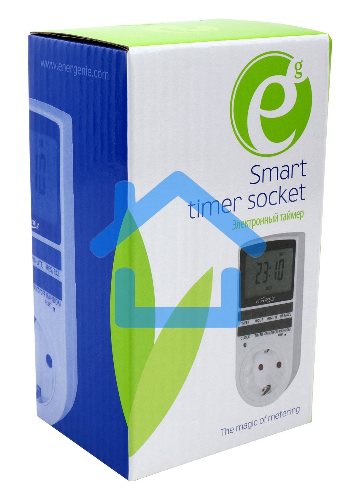 Таймер электрический Energenie EG-SST-01, LCD-дисплей 2,3″, белый