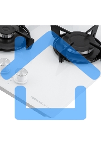 Газовая варочная панель HOMSair HGG431WH