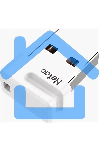 Флешка USB Netac U116 64 Gb <NT03U116N-064G-20WH>, USB 2.0, миниатюрная пластиковая белая