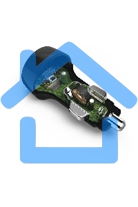 Автомобильное зарядное устройство Hama H-210569 1.67A+3A+2.22A PD универсальное черный