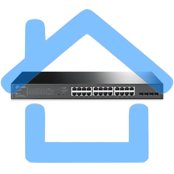 Коммутатор TP-Link TL-SG2428P JetStream гигабитный Smart коммутатор на 24 порта PoE+ и 4 SFP-слота SMB