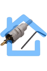 Коронка по металлу Denzel твердосплавная, 29 мм