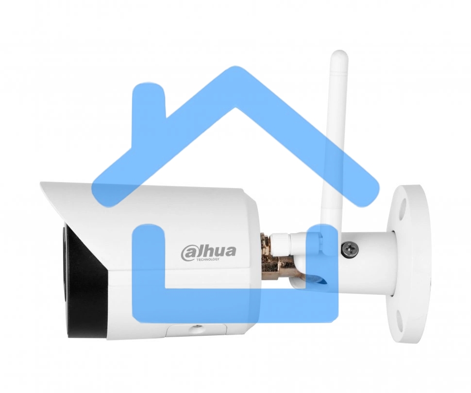 Камера видеонаблюдения IP Dahua DH-IPC-HFW1430DS1P-SAW-0280B Wi-Fi 2.8-2.8мм цв. корп.:белый/черный