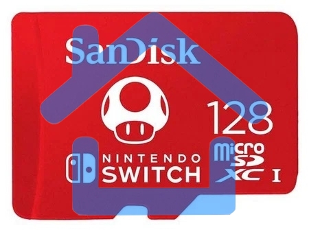 Карта памяти MICRO SDHC 32Gb UHS-I SDSQXAO-128G-GN3ZN SANDISK