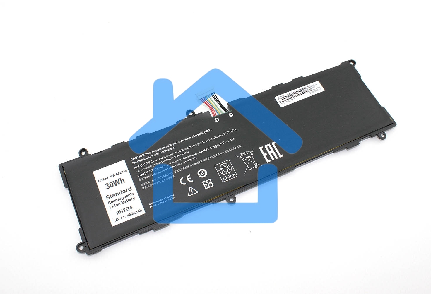 Аккумуляторная батарея для ноутбука Dell Venue 11 Pro 7140 7.4V 4000mAh OEM