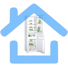 Встраиваемый холодильник Graude IKG 180.0