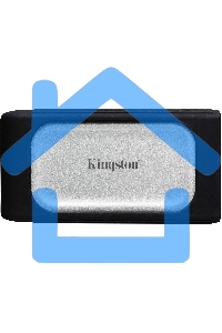 Внешний SSD Kingston XS2000, 2TB, USB 3.2 Gen 2x2 Type-C, R/W 2000/2000, серебристый