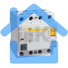 Выключатель автоматический дифференциального тока IEK 4п 100A 30mA тип AC ВД1-63 ИЭК MDV10-4-100-030
