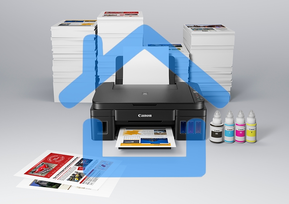 МФУ струйное Canon PIXMA G2410 (2313C009), A4, цветной, печ. 8.8 стр/мин (ч/б) 5 стр/мин (цвет), скан. до 19 стр/мин., 1200 x 4800 dpi (принтер) 1200x600dpi (сканер), USB