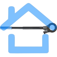 Трещотка СИБРТЕХ для клуппов с удлинителем 77373 Трещотка СИБРТЕХ для клуппов с удлинителем 77373