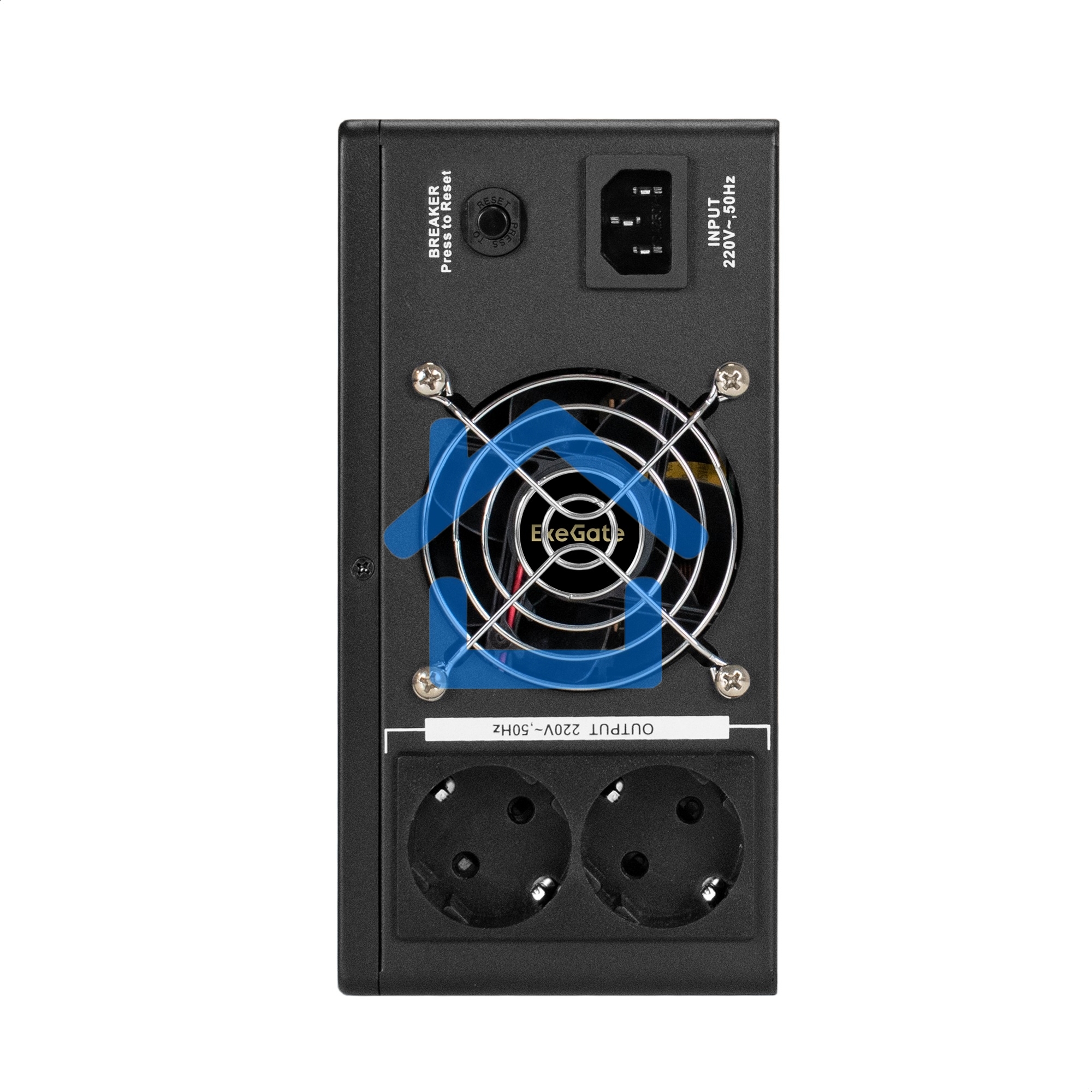 Комплект Источник бесперебойного питания EX295992RUS + батарея 26Aч EX282970RUS 1шт (инвертор, синус, для котла, PF=1, настенный) ExeGate IdealSine SR-600.LCD.2SH <600VA/600W, чистая синусоида, цветной LCD-дисплей, 2*Schuko, крепление настенное, черный> +