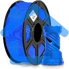 Пластик для принтера 3D Cactus CS-3D-PLA-1KG-BLUE PLA d1.75мм 1кг 1цв.