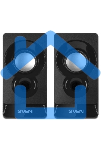 Акустическая система Sven 300 2.0 черный 6Вт