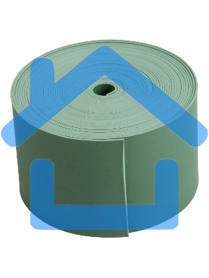 Тeрмоусаживаемая лента с клеевым слоем Rexant 50 мм х 0,8 мм, зеленая, ролик 5 м, ТЛ-0,8