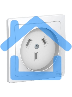 Розетка силовая СП BLANCA 2P+N 32А 250В бел. SchE BLNSR003231