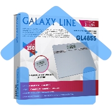 Весы напольные многофункциональные Galaxy Line GL 4855, серый, электронные, элемент питания типа 