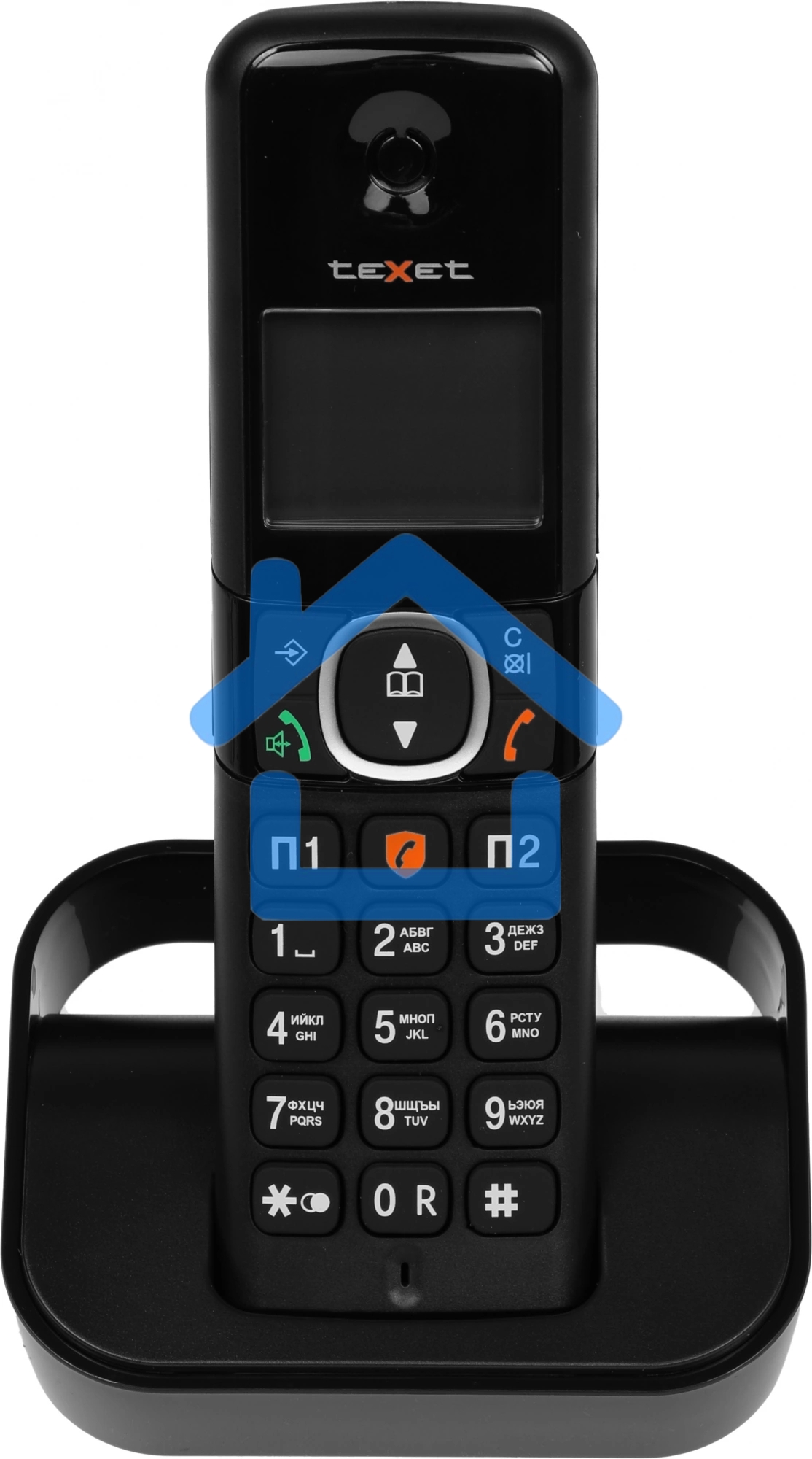 Телефон беспроводной TEXET TX-D5605A черный