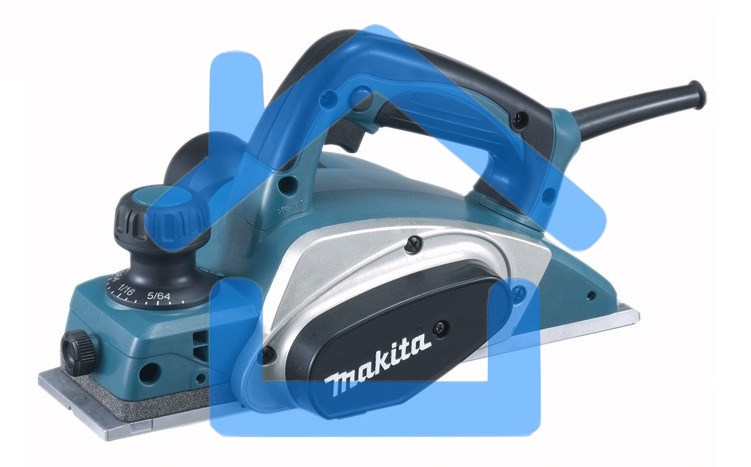 Рубанок Makita KP0800 Рубанок,620Вт,17000об\м,ширина-82мм,глуб-2.5мм,2.6кг,кор