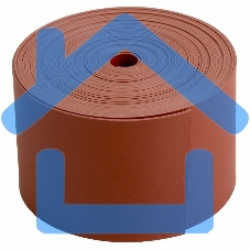 Термоусаживаемая лента с клеевым слоем Rexant 50 мм х 0,8 мм, красная, ролик 5 м, ТЛ-0,8