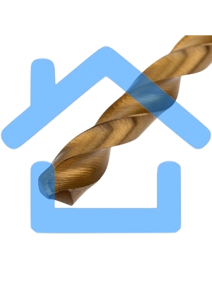 Сверло по металлу KRANZ Стандарт+ 6,5 мм P6M5 M-2 DIN 338