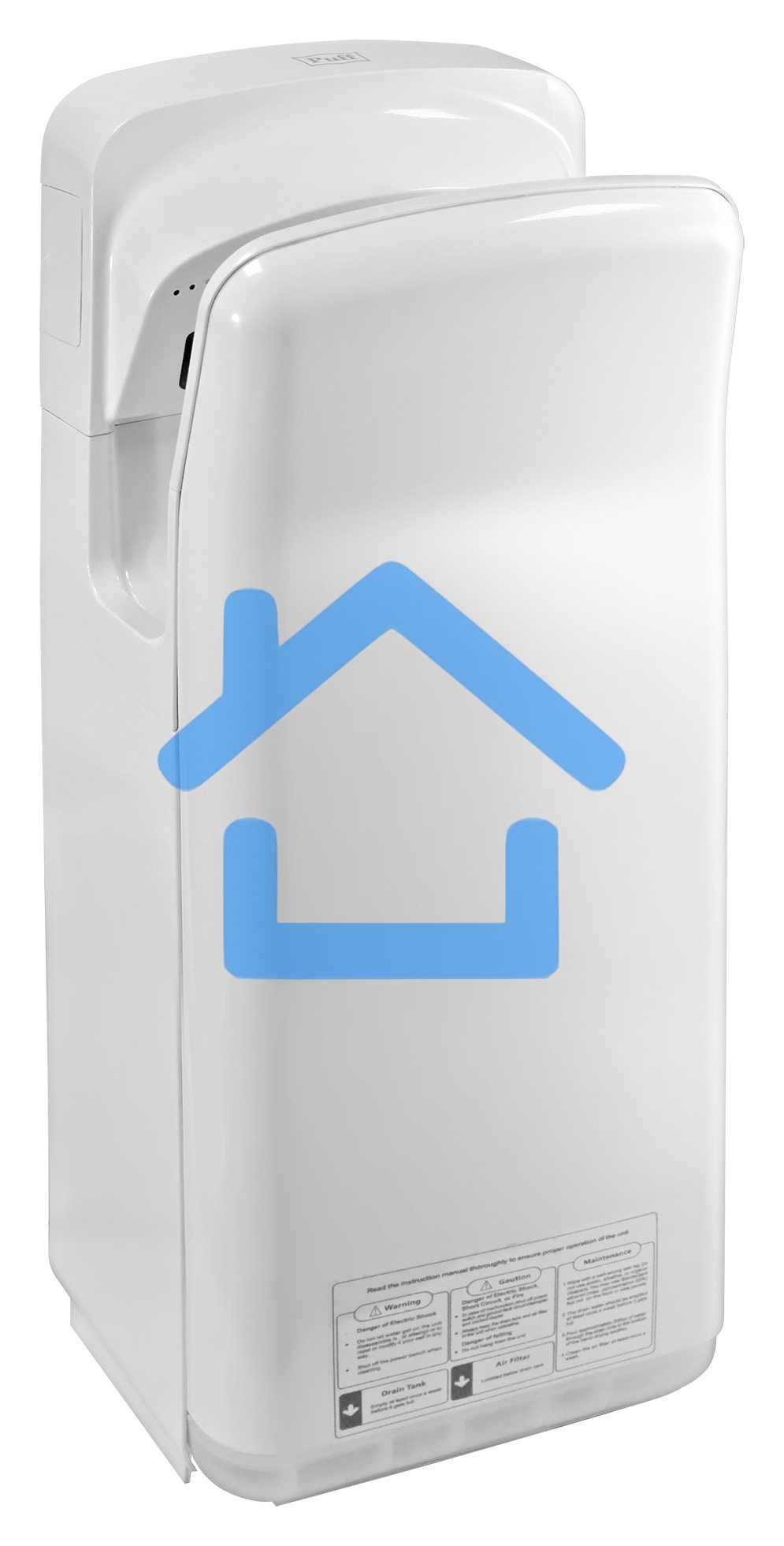 Сушилка для рук Puff 8878UF 2000Вт белый