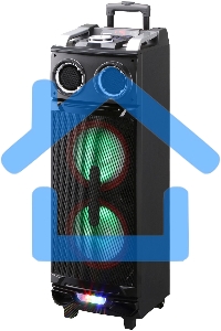 Минисистема SUPRA SMB-980 черный 1000Вт FM USB BT SD