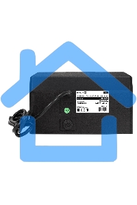 Источник бесперебойного питания ExeGate NEO NNB-650.LED.AVR.8SH.CH 650VA/390W, LED, AVR, 8*Schuko, 4*USB-порта для зарядки, черный