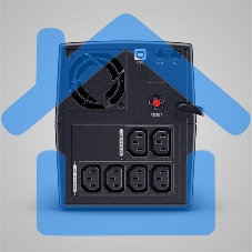 Источник бесперебойного питания CyberPower UT1500EIG ИБП Line-Interactive, Tower, 1500VA/900W USB/RJ11/45/USB charger A/C (6 IEC С13) NEW