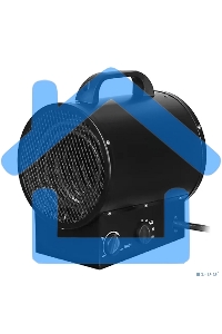 Пушка тепловая электрическая Rexant 60-0036 круглая, прямоугольная подставка, ТЭН, 2кВт