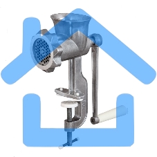 Мясорубка механическая Ротор Дива МРП серебристый