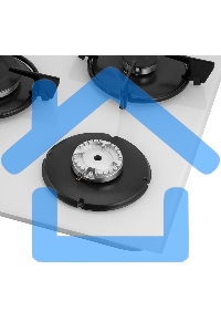 Газовая варочная панель HOMSair HGG431WH