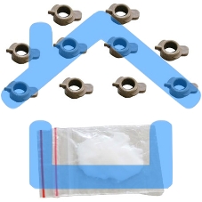 Бушинг CET CET1064 (RC1-3362-000) для HP LJ 4200/4300/4250/4350 правый