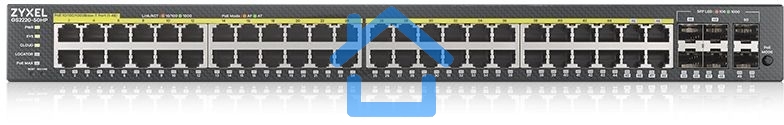 Гибридный L2 коммутатор PoE+ Zyxel NebulaFlex Pro GS2220-50HP, rack 19
