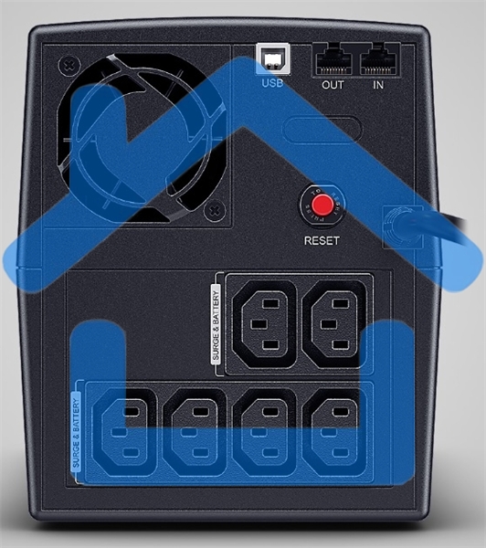 Источник бесперебойного питания CYBERPOWER 1320 Вт 2200 ВА LineInteractive Количество фаз 1 phase UT2200EIG