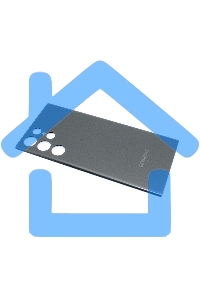 Задняя крышка для Samsung Galaxy S22 Ultra S908U серебристая