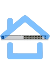 Коммутатор UBIQUITI USW-24-POE 24PORT 1000M 2SFP POE