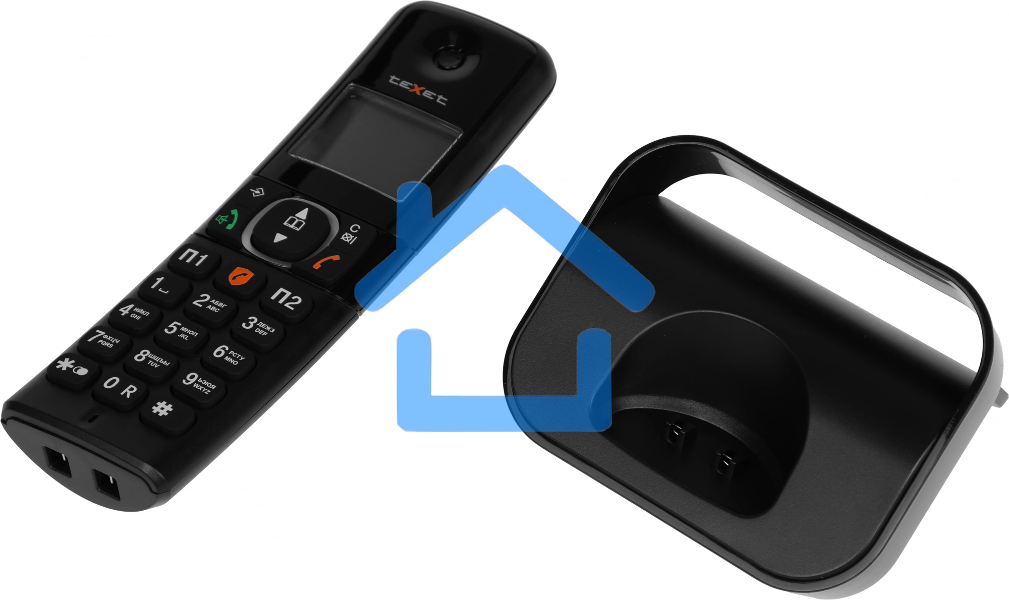 Телефон беспроводной TEXET TX-D5605A черный